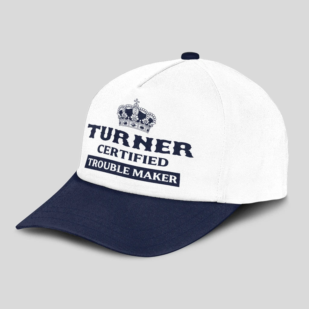 Certified Your Name Trouble Maker Washed Cap TURNER 13K1 C148PF