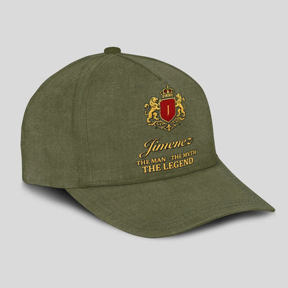 The Man The Myth The Legend Royal Olive Cap JIMENEZ 13K1 C92PF