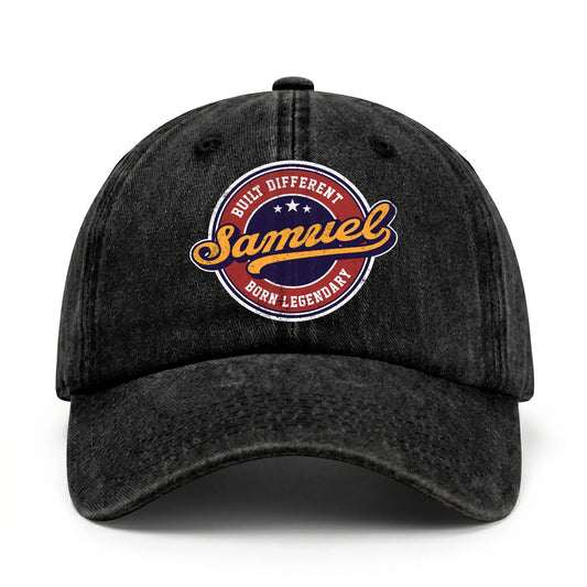 Built Different Born Legendary Logo Washed Cap SAMUEL 13K1 C65PF