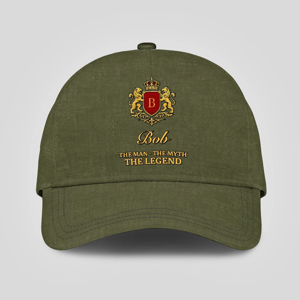 The Man The Myth The Legend Royal Olive Cap BOB 13K1 C92PF