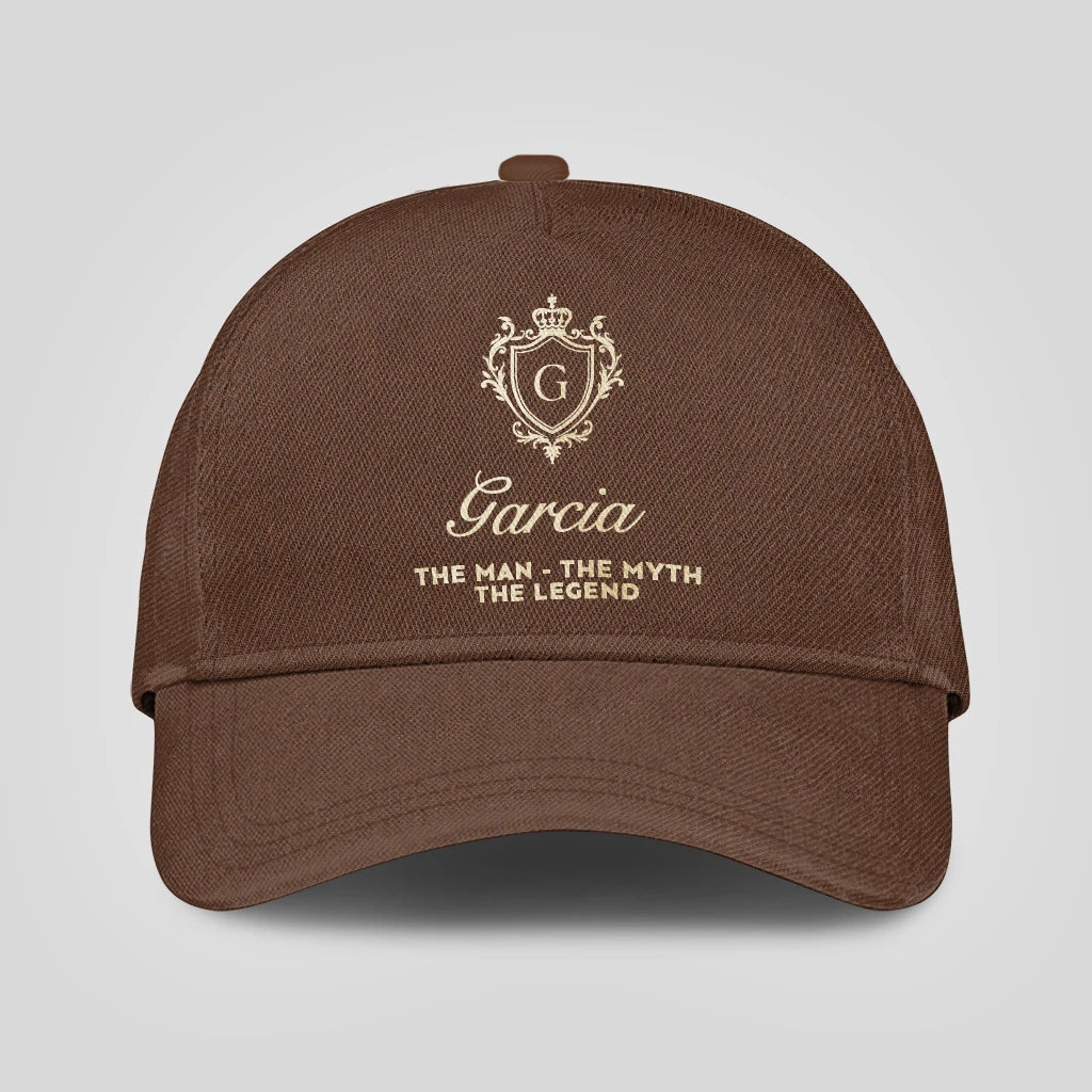 The Man The Myth The Legend Golden Brown Cap GARCIA 13K1 C142PF