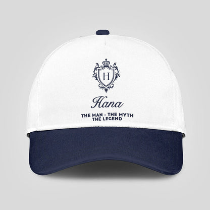 The Man The Myth The Legend Blue Cap HANA 13K4 C46PF