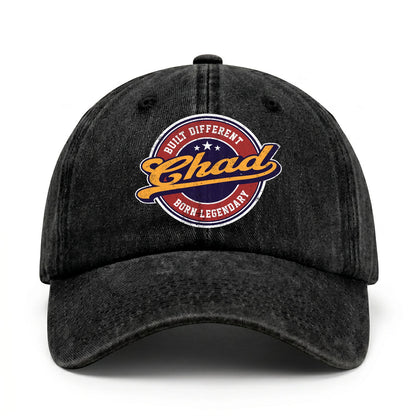 Built Different Born Legendary Logo Washed Cap CHAD 13K1 C65PF