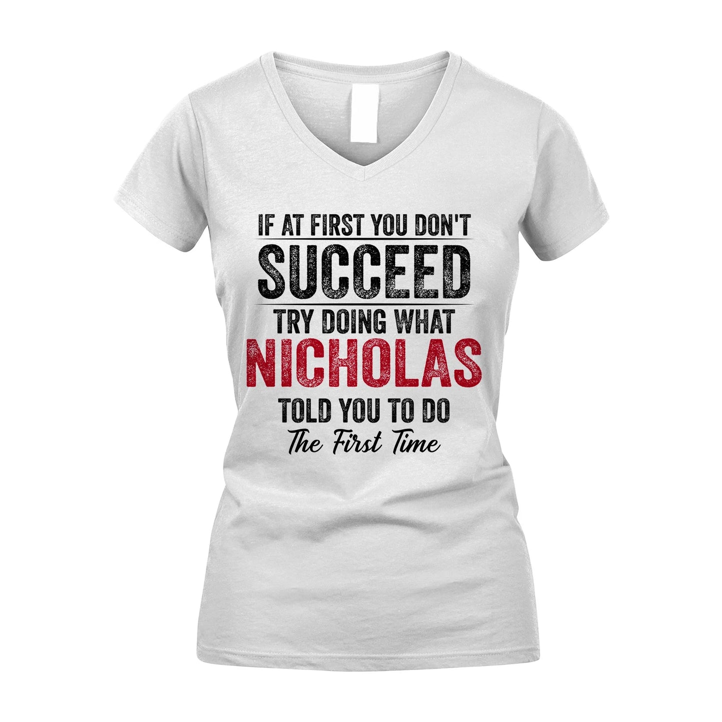 NICHOLAS 13K1-357 If At First You Don't Succeed...