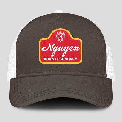 Born Legendary Charcoal Mesh Cap NGUYEN 13K1 C196PF