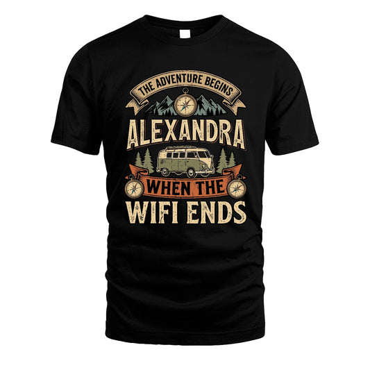 ALEXANDRA 13K1-547 The Adventure Begins Name When The Wifi Ends