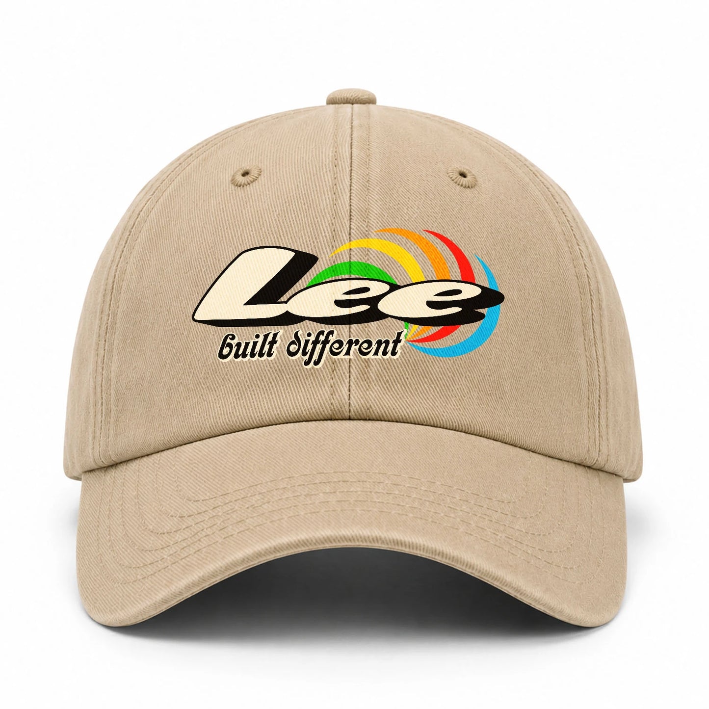 Your Name Built Different Retro Washed Cap LEE 13K1 C55PF