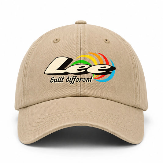 Your Name Built Different Retro Washed Cap LEE 13K1 C55PF