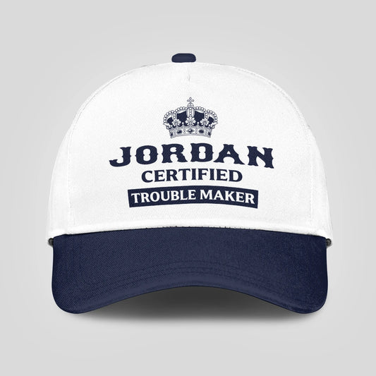 Certified Your Name Trouble Maker Washed Cap JORDAN 13K1 C148PF