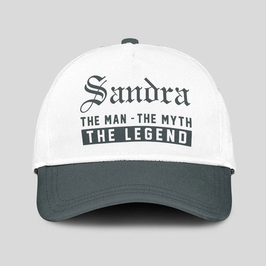 The Man The Myth The Legend Luxury Cap SANDRA 13K1 C39PF