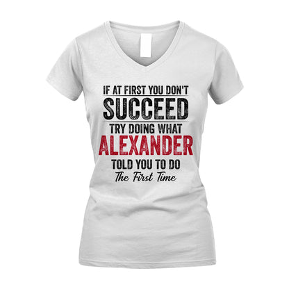 ALEXANDER 13K1-357 If At First You Don't Succeed...