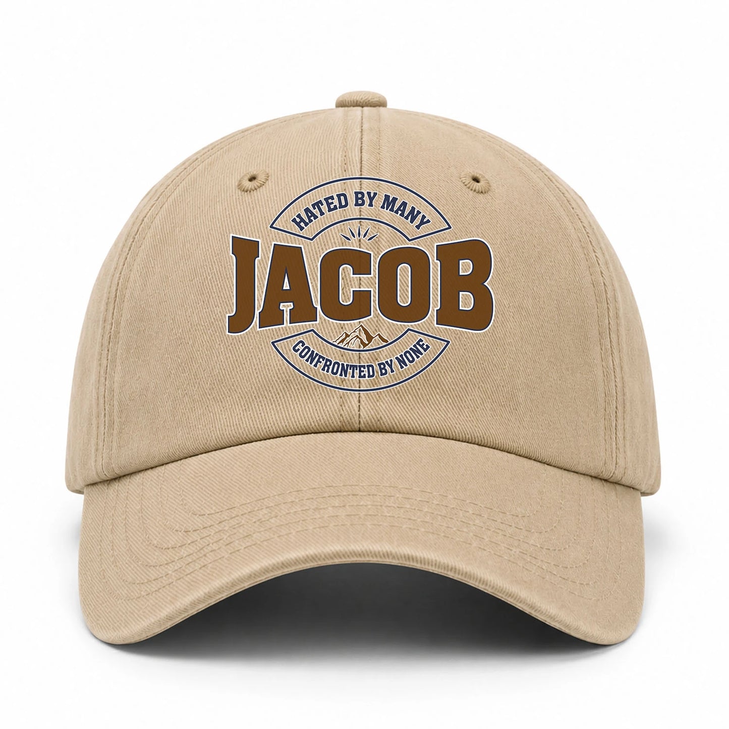 Hated By Many Confronted By None Washed Cap JACOB 13K1 C36PF