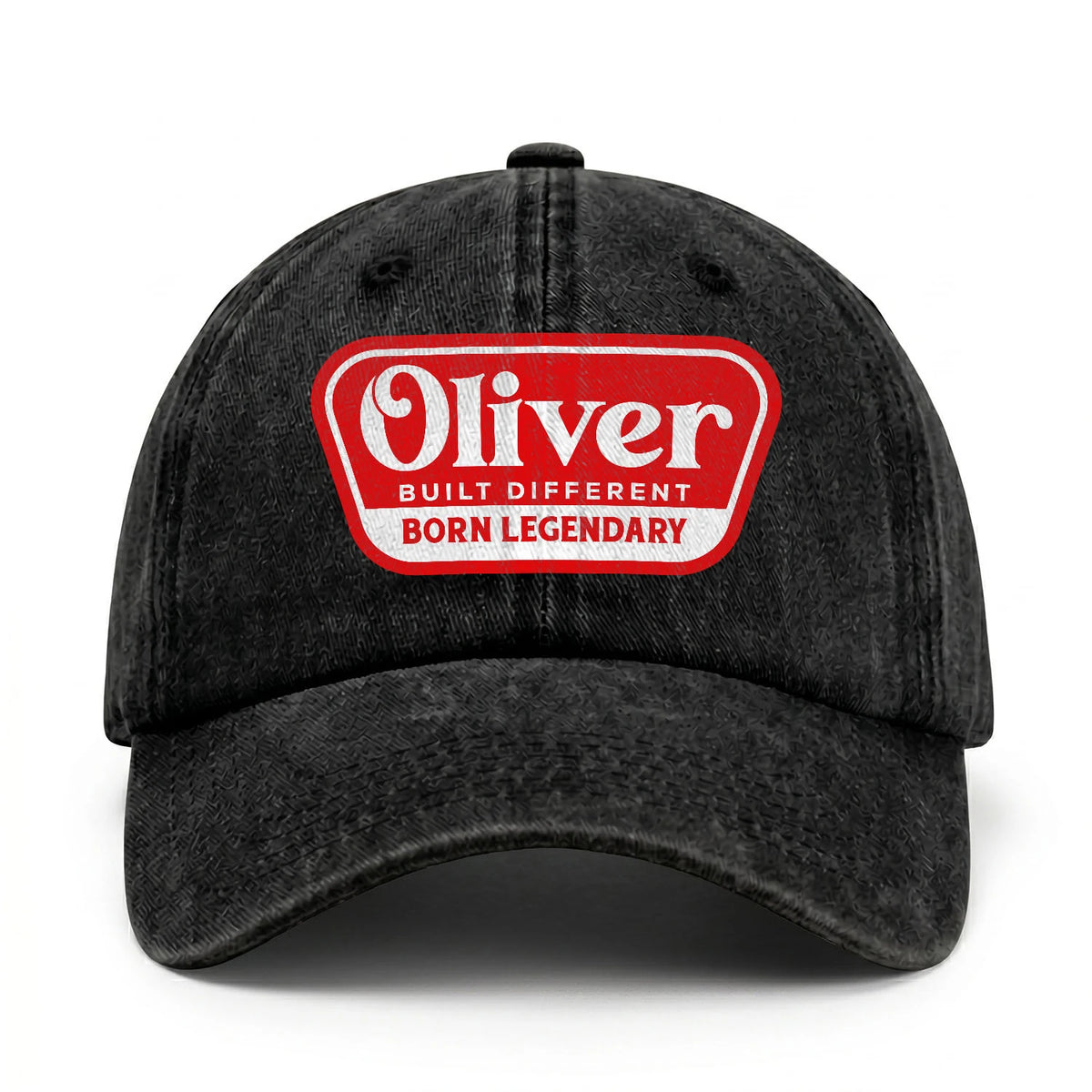 Built Different Born Legendary Red Logo Washed Cap OLIVER 13K1 C63PF