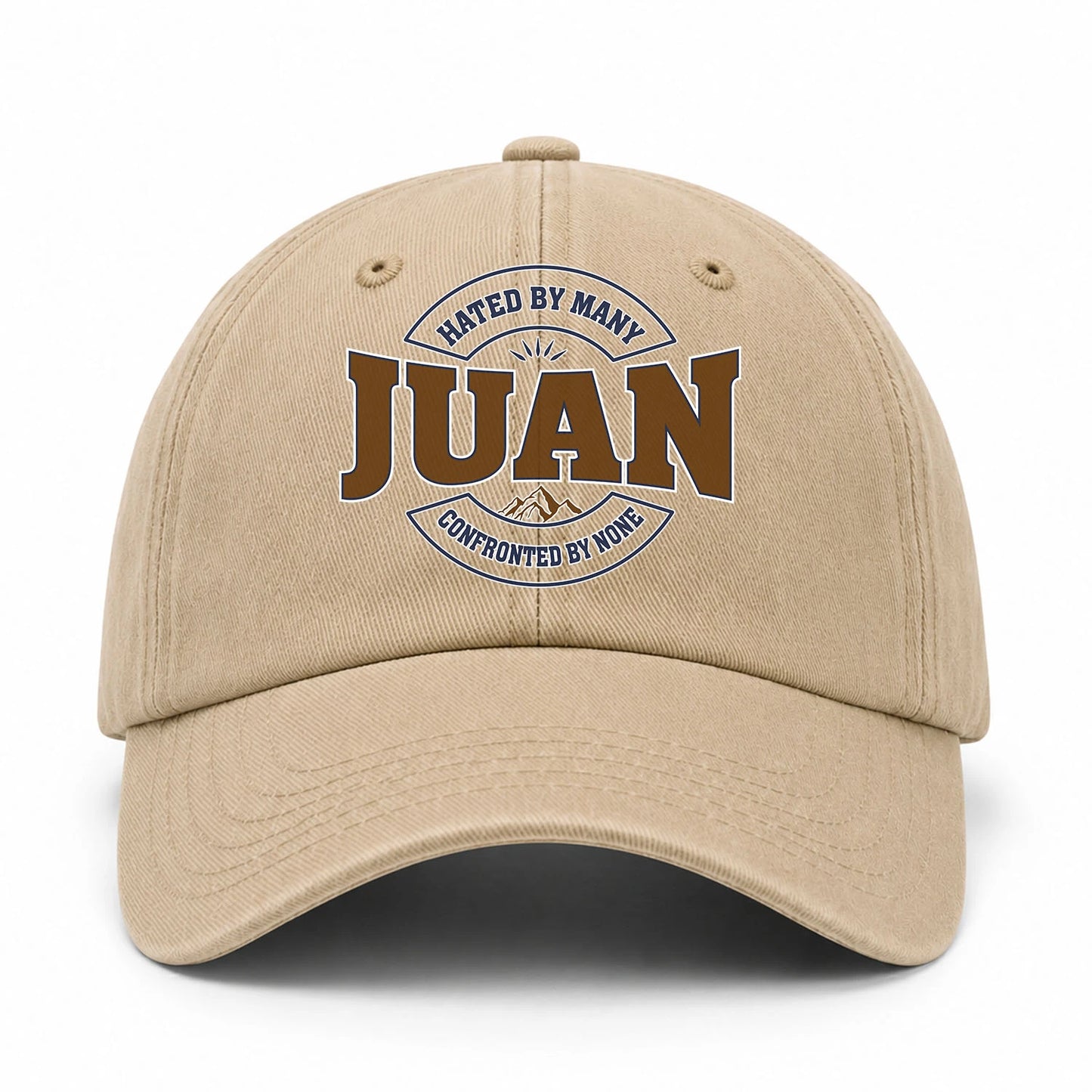 Hated By Many Confronted By None Washed Cap JUAN 13K1 C36PF