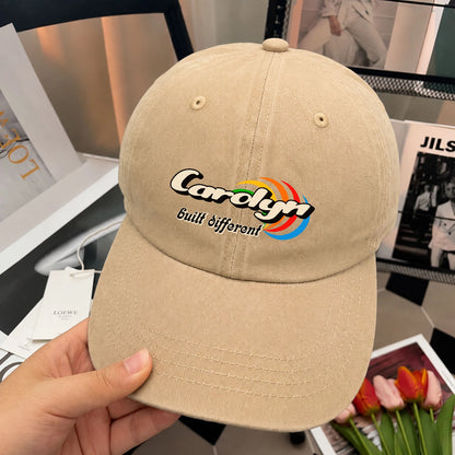 Your Name Built Different Retro Washed Cap CAROLYN 13K1 C55PF