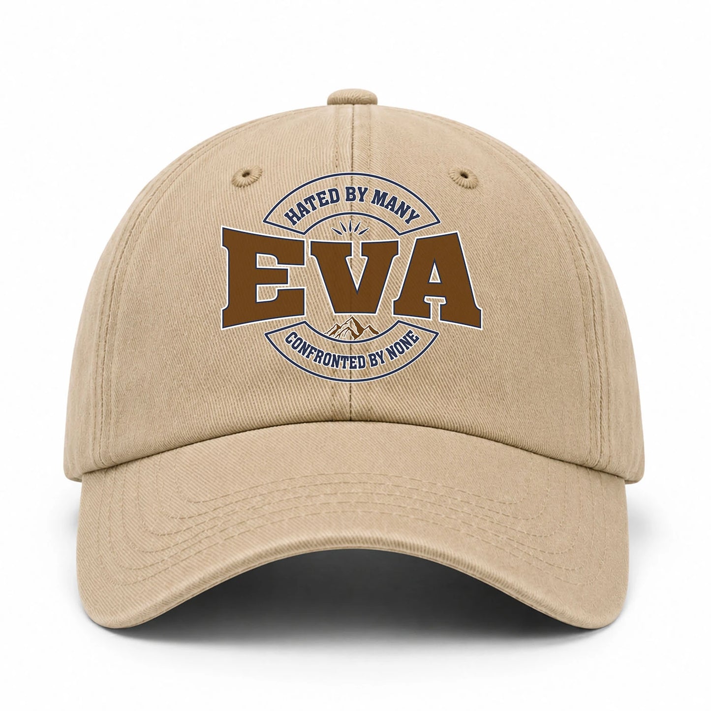 Hated By Many Confronted By None Washed Cap EVA 13K1 C36PF