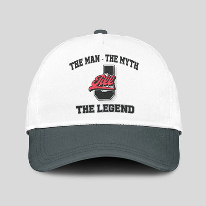The Man The Myth The Legend Custom Initial Letter And Name Cap JILL 13K1 C38PF