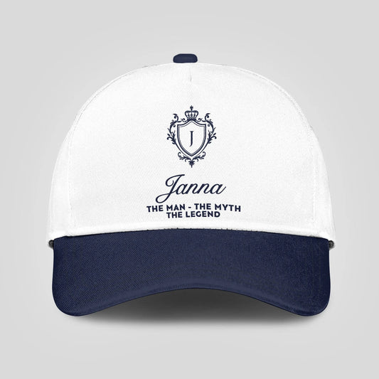 The Man The Myth The Legend Blue Cap JANNA 13K8 C46PF