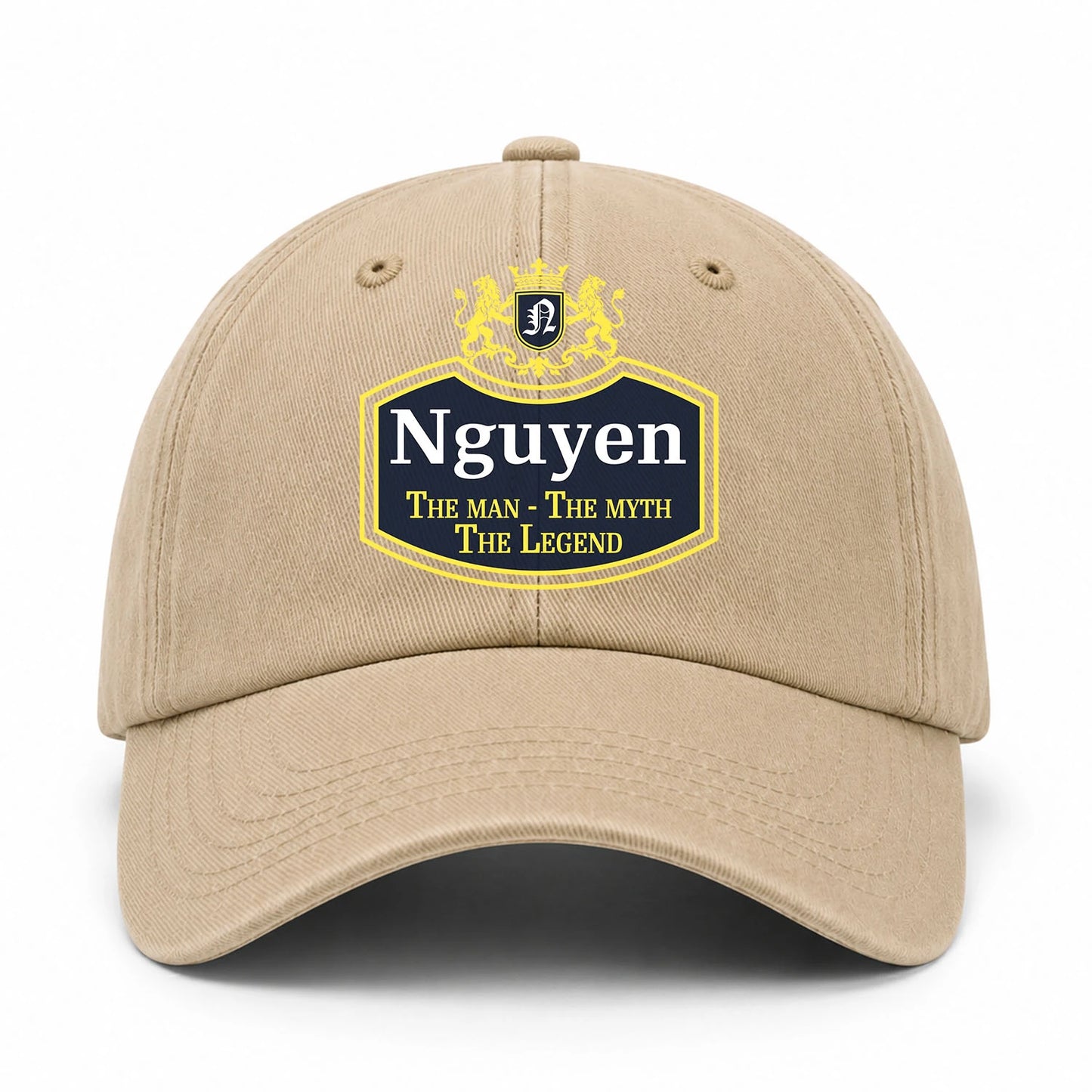 The Man The Myth The Legend Royal Cap NGUYEN 13K C31PF