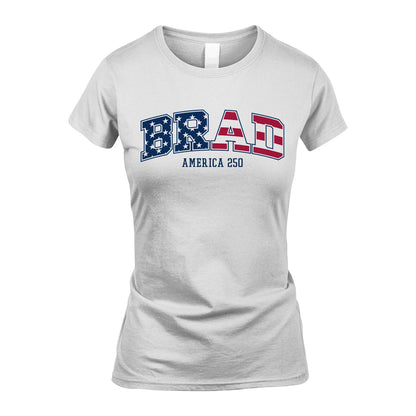 BRAD 13K1-555 America 250 Personalized