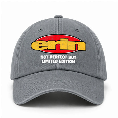 Your Name Not Perfect But Limited Edition Red Logo Washed Cap ERIN 13K1 C84PF