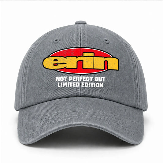 Your Name Not Perfect But Limited Edition Red Logo Washed Cap ERIN 13K1 C84PF
