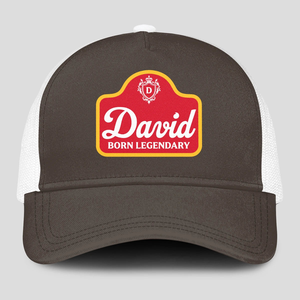 Born Legendary Charcoal Mesh Cap DAVID 13K1 C196PF