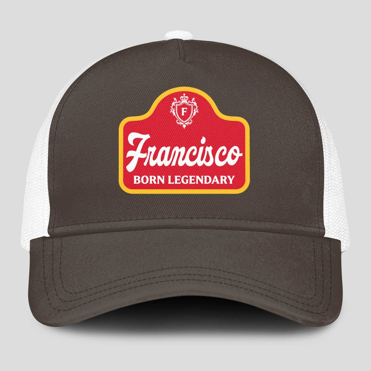 Born Legendary Charcoal Mesh Cap FRANCISCO 13K1 C196PF