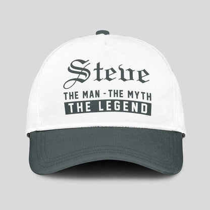 The Man The Myth The Legend Luxury Cap STEVE 13K1 C39PF