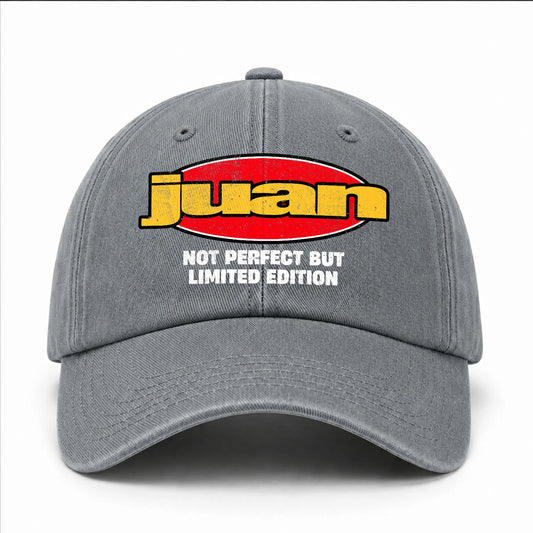Your Name Not Perfect But Limited Edition Red Logo Washed Cap JUAN 13K1 C84PF