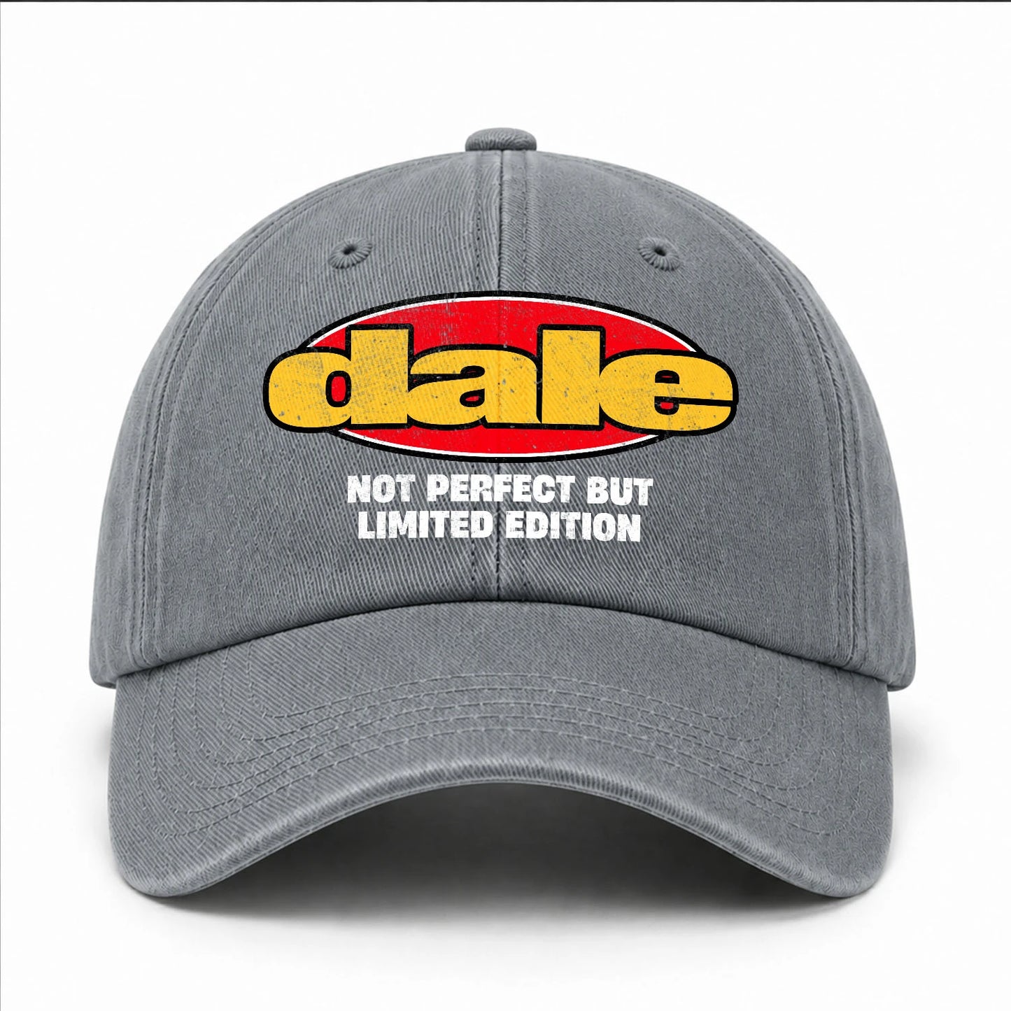 Your Name Not Perfect But Limited Edition Red Logo Washed Cap DALE 13K1 C84PF