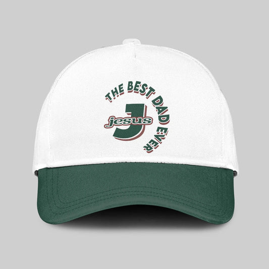 The Best Dad Ever Custom Name Cap JESUS 13K1 C35PF