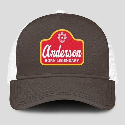 Born Legendary Charcoal Mesh Cap ANDERSON 13K1 C196PF