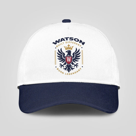 Built Different Born Legendary Elegant Blue And White Cap WATSON 13K1 C76PF