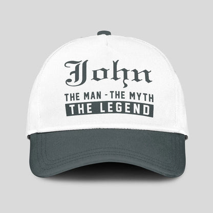 The Man The Myth The Legend Luxury Cap JOHN 13K1 C39PF