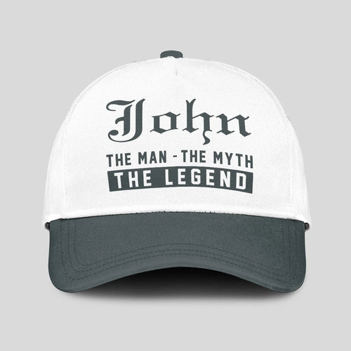 The Man The Myth The Legend Luxury Cap JOHN 13K1 C39PF