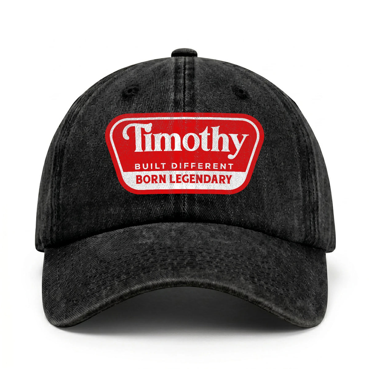 Built Different Born Legendary Red Logo Washed Cap TIMOTHY 13K1 C63PF