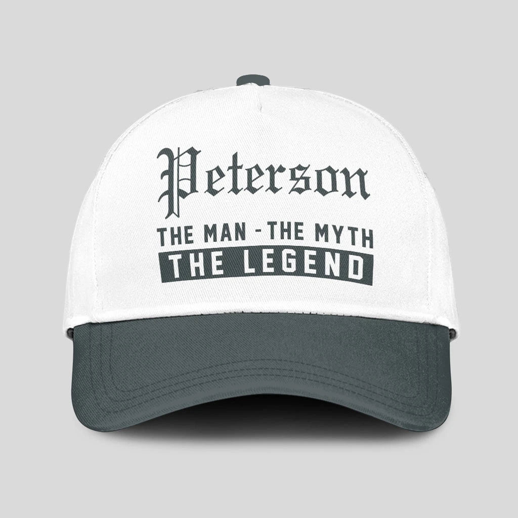 The Man The Myth The Legend Luxury Cap PETERSON 13K1 C39PF