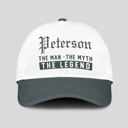 The Man The Myth The Legend Luxury Cap PETERSON 13K1 C39PF