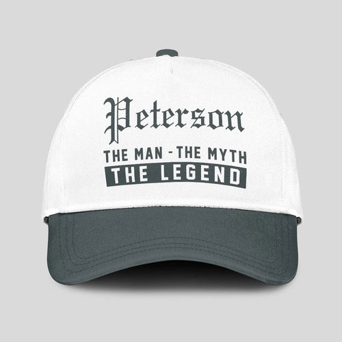 The Man The Myth The Legend Luxury Cap PETERSON 13K1 C39PF
