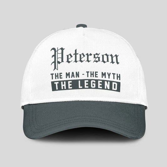 The Man The Myth The Legend Luxury Cap PETERSON 13K1 C39PF