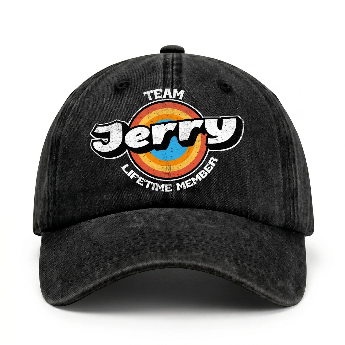 Team Your Name Lifetime Member Logo Cap JERRY 13K1 C66PF