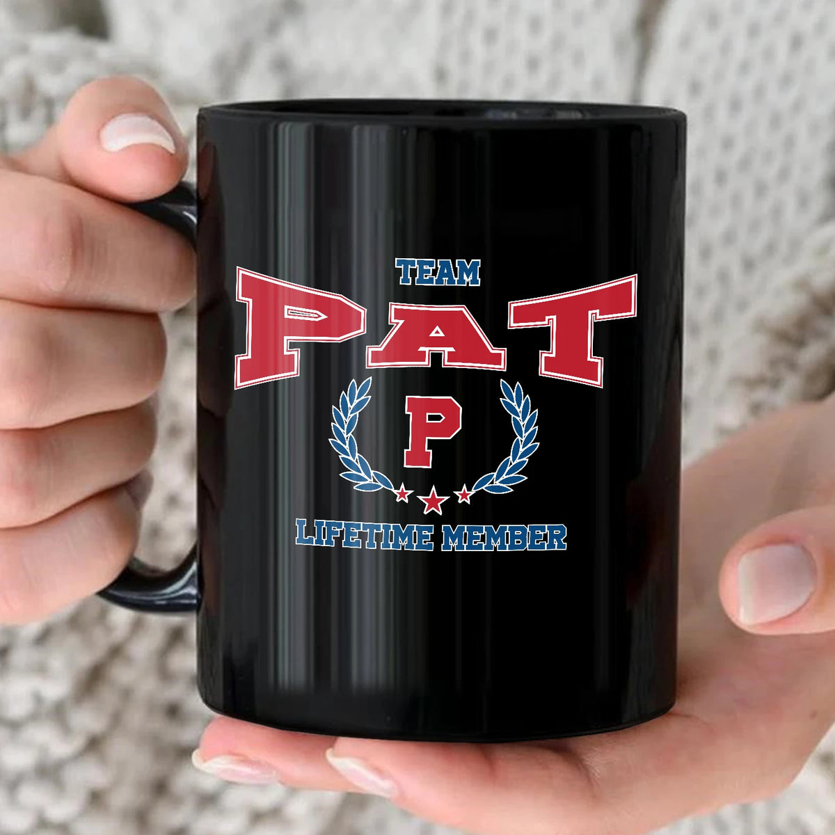 Team Your Name Lifetime Member Sporty Mug PAT 13K1 MG09