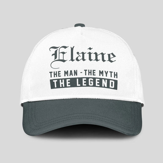 The Man The Myth The Legend Luxury Cap ELAINE 13K1 C39PF