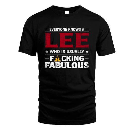 LEE 13K1-565 Everyone Know A/An Name Who Is Usually...