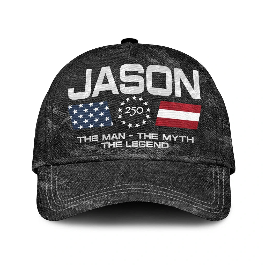 JASON 13K1-C11PF America 250 The man - The Myth - The Legend