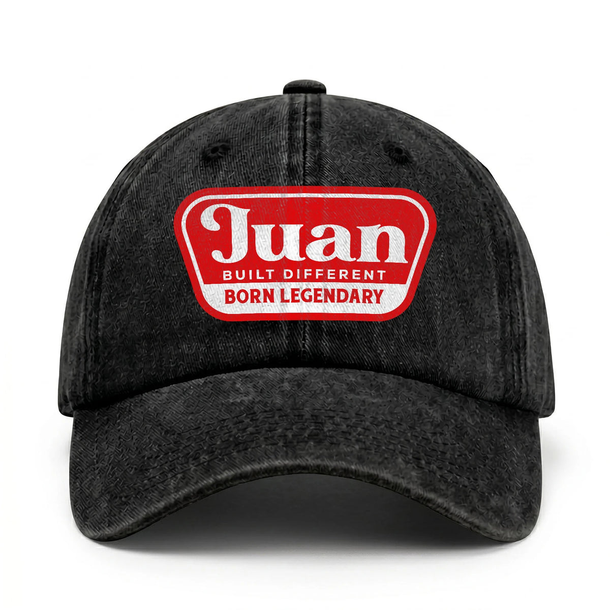 Built Different Born Legendary Red Logo Washed Cap JUAN 13K1 C63PF
