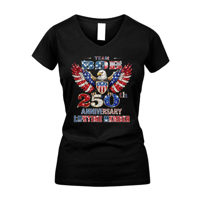 BOB 13K1-523 Personalized "Team...Lifetime Member" America 250 Design