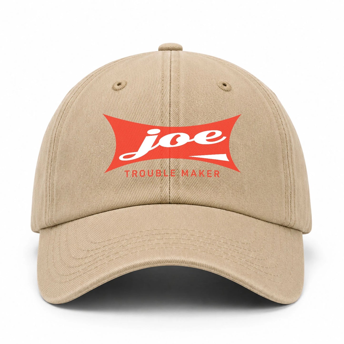 Trouble Maker Red Logo Washed Cap JOE 13K1 C78PF
