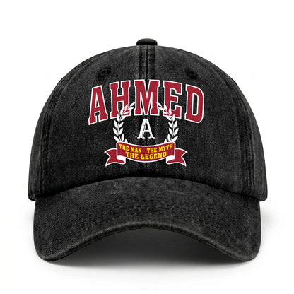 The Man The Myth The Legend Royal Cap AHMED 13K1 C32PF